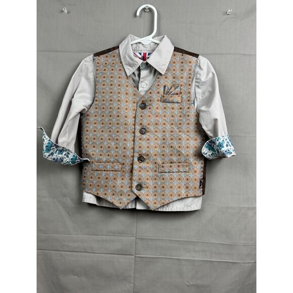 English Laundry Toddler Boy 3-Piece Dress Clothes Outfit, Size 3T - Picture 3 of 7